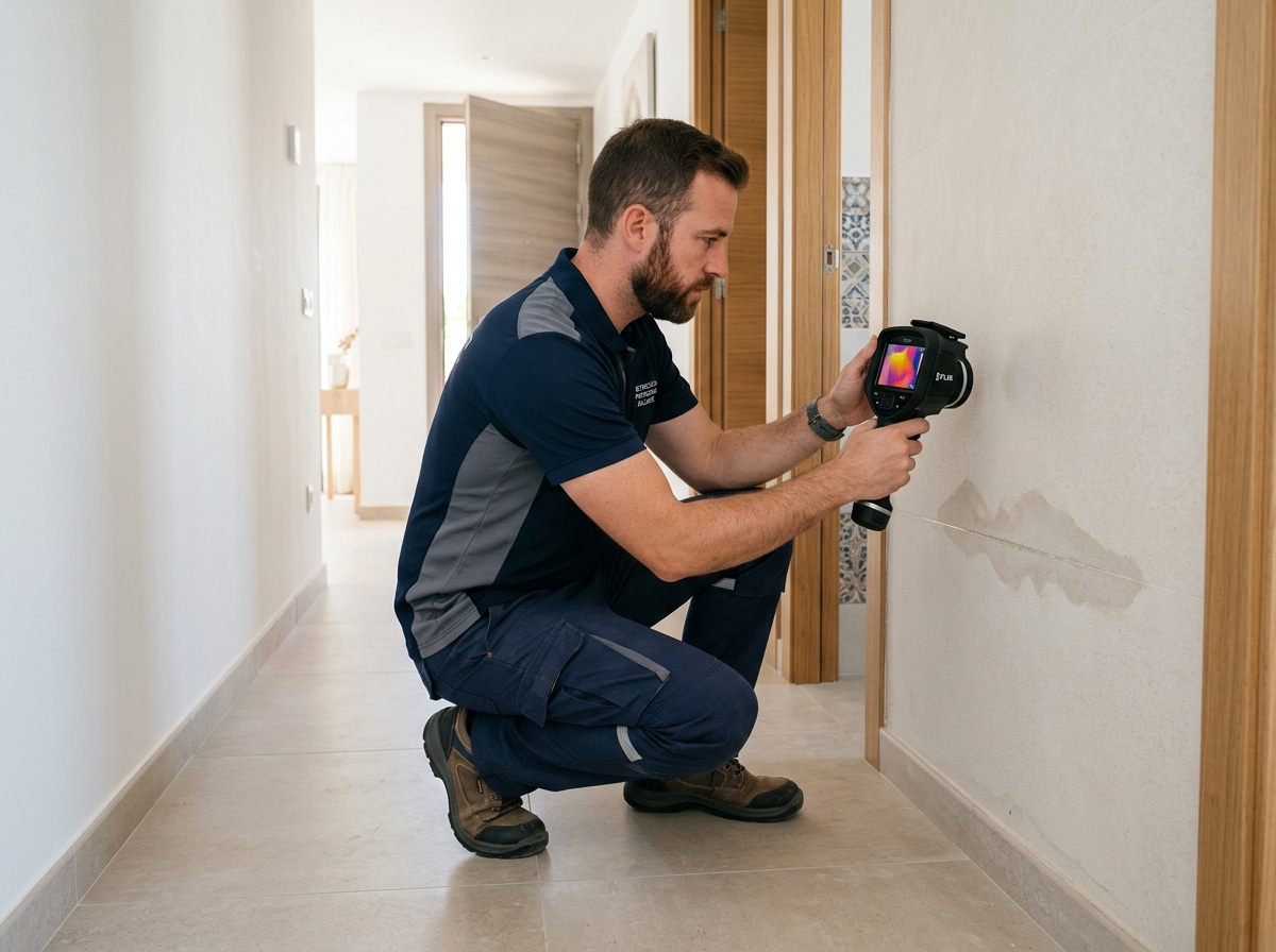 Detección de fugas de agua en vivienda en Alicante sin romper