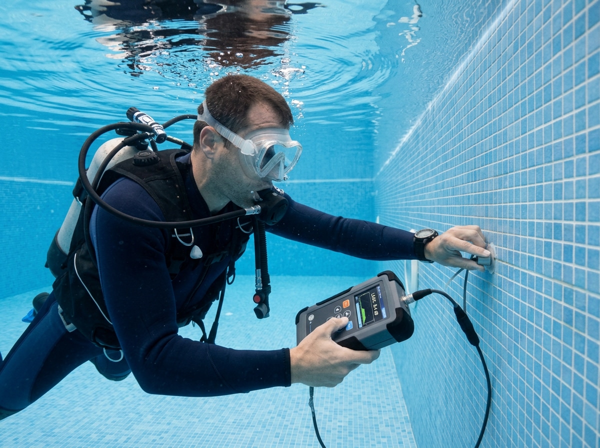Detección de fugas en piscina en Alicante sin vaciar